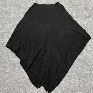 +BERYLL Beryll $490 Soft Knit 100% Cashmere Poncho Cape Sweater Top One Size